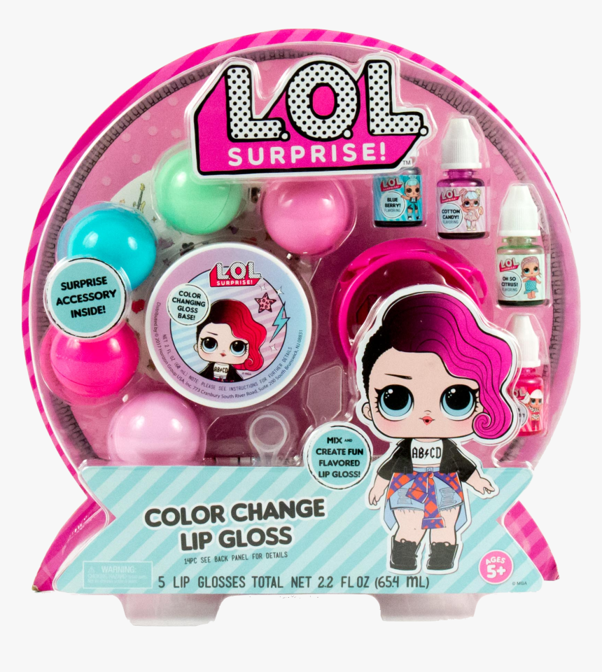 Lol Color Change Lip Gloss, HD Png Download