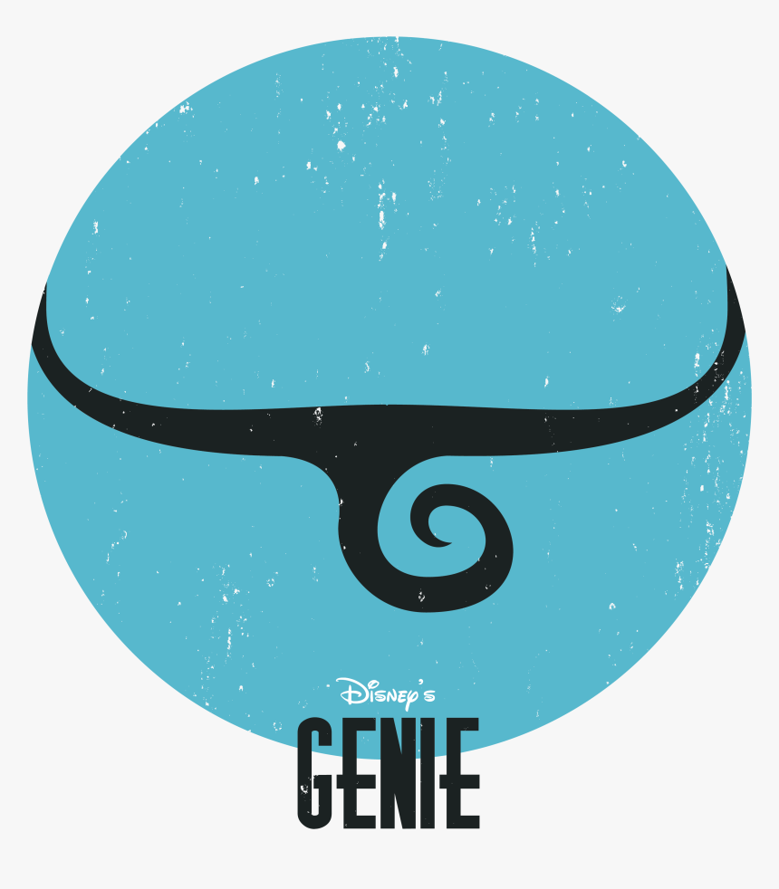 Download Circle Characters Starring Genie - Crescent, HD Png Download
