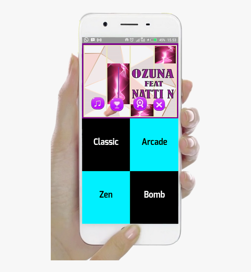 Ozuna & Natti Natasha Piano For Android - Smartphone, HD Png Download