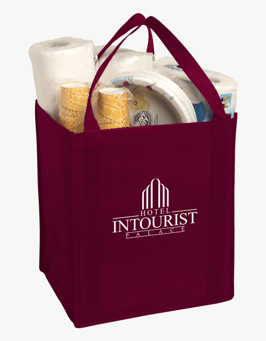 Large Non-woven Grocery Tote - Tote Bag, HD Png Download