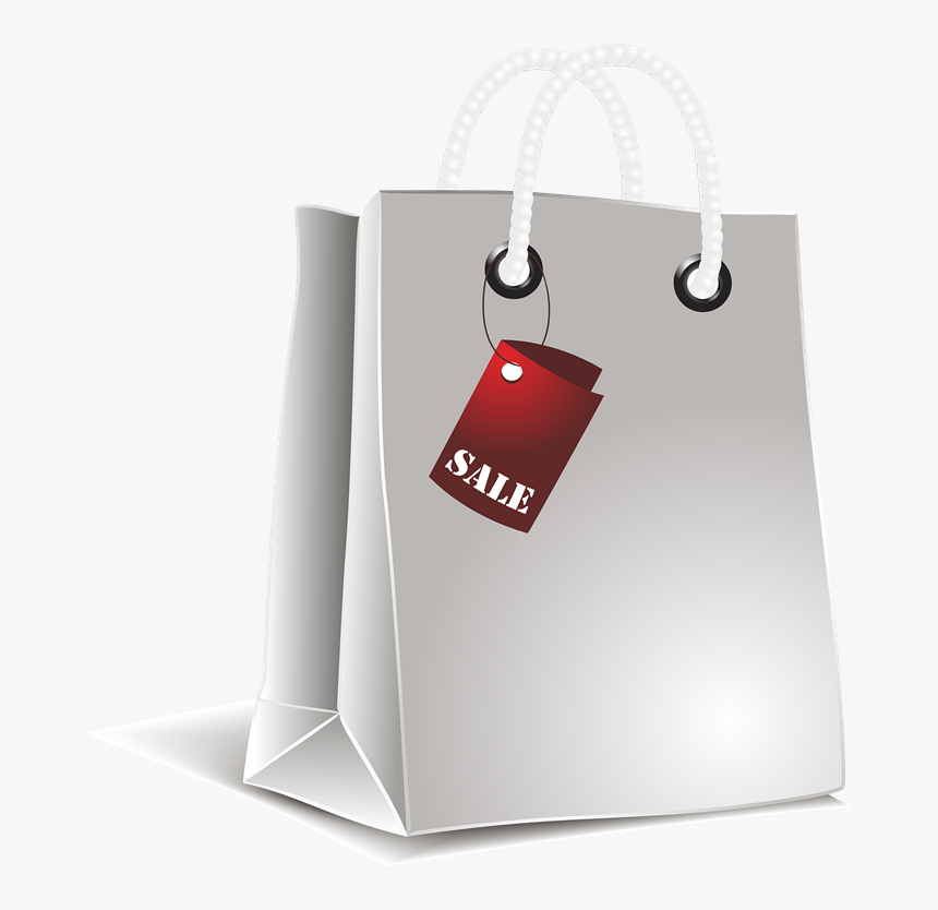 Shopping Bags Free To Use Clip Art - Shopping Bag On Poster, HD Png Download
