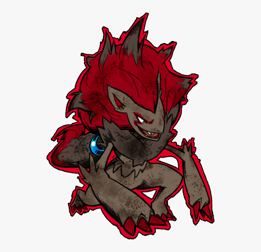 Zoroark - Cartoon, HD Png Download