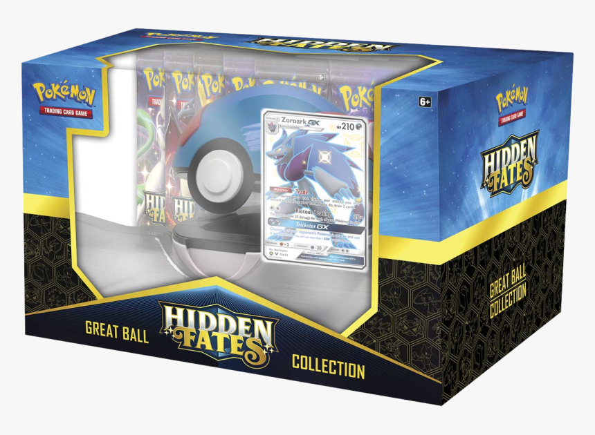 Hidden Fates Great Ball Gx Collection Box Set - Hidden Fates Great Ball Collection, HD Png Download