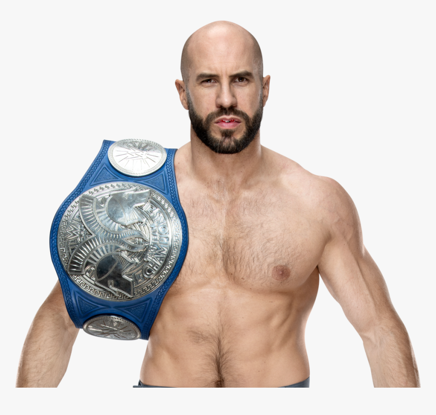 Cesaro New Sdlive Tag-team Champion 2018 Png By Ambriegnsasylum16 - Tommaso Ciampa Tag Team Cgampion, Transparent Png