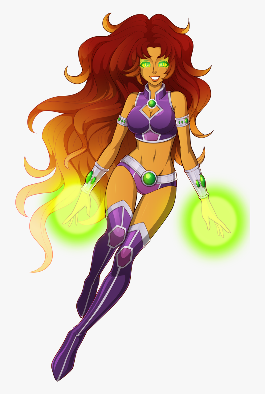 Starfire By Sparks220stars - Starfire Dc Png, Transparent Png