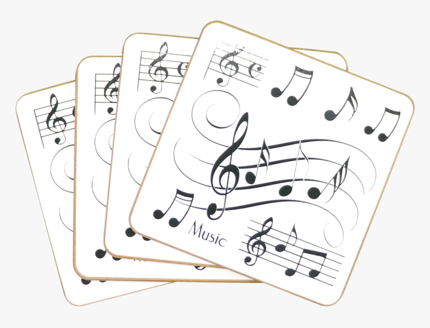 Transparent Wavy Music Staff Clipart - Sketch, HD Png Download