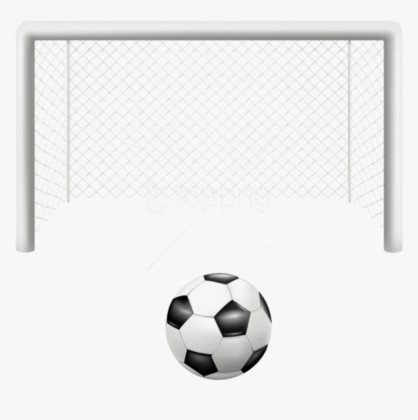 Free Png Download Football Gate And Ball Png Images - Arco De Futbol Png, Transparent Png