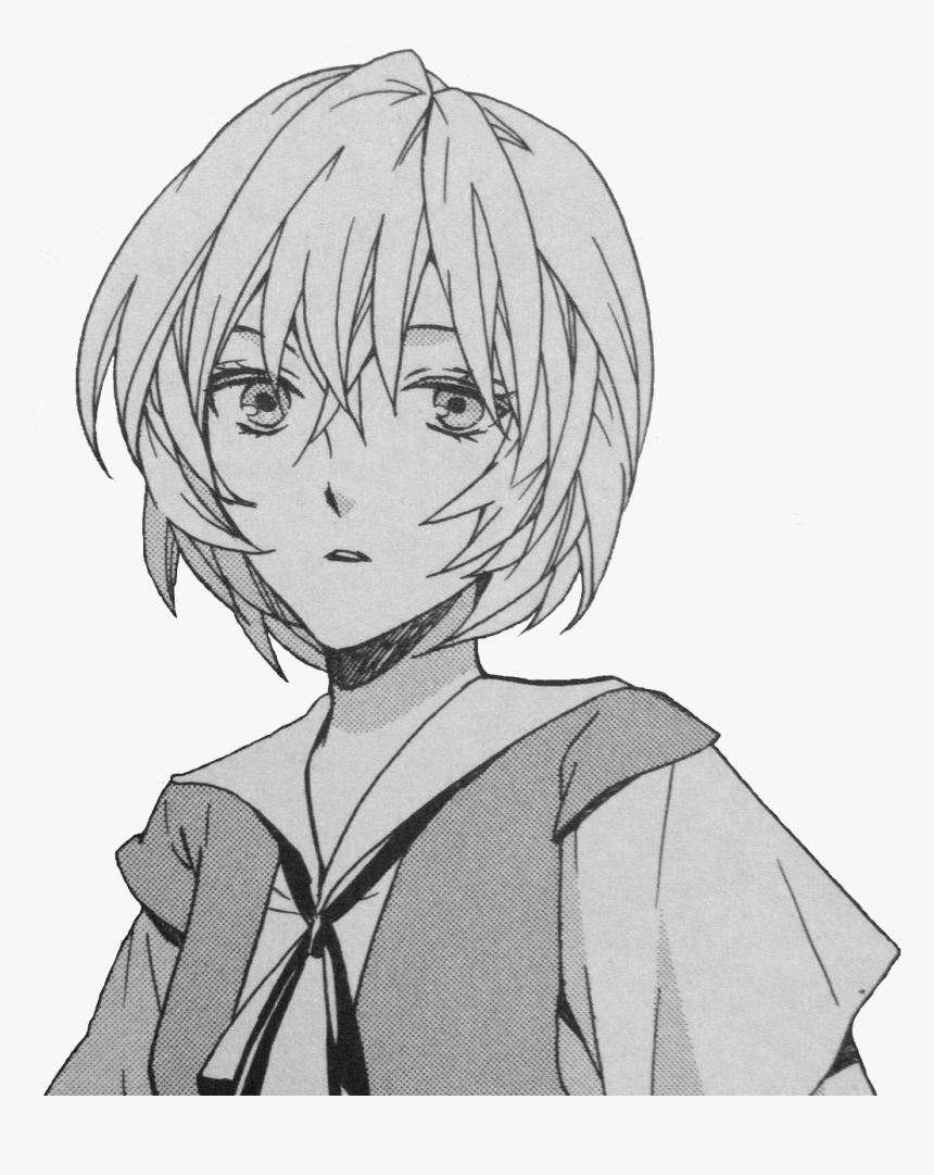 Ayanami Rei Png Manga, Transparent Png