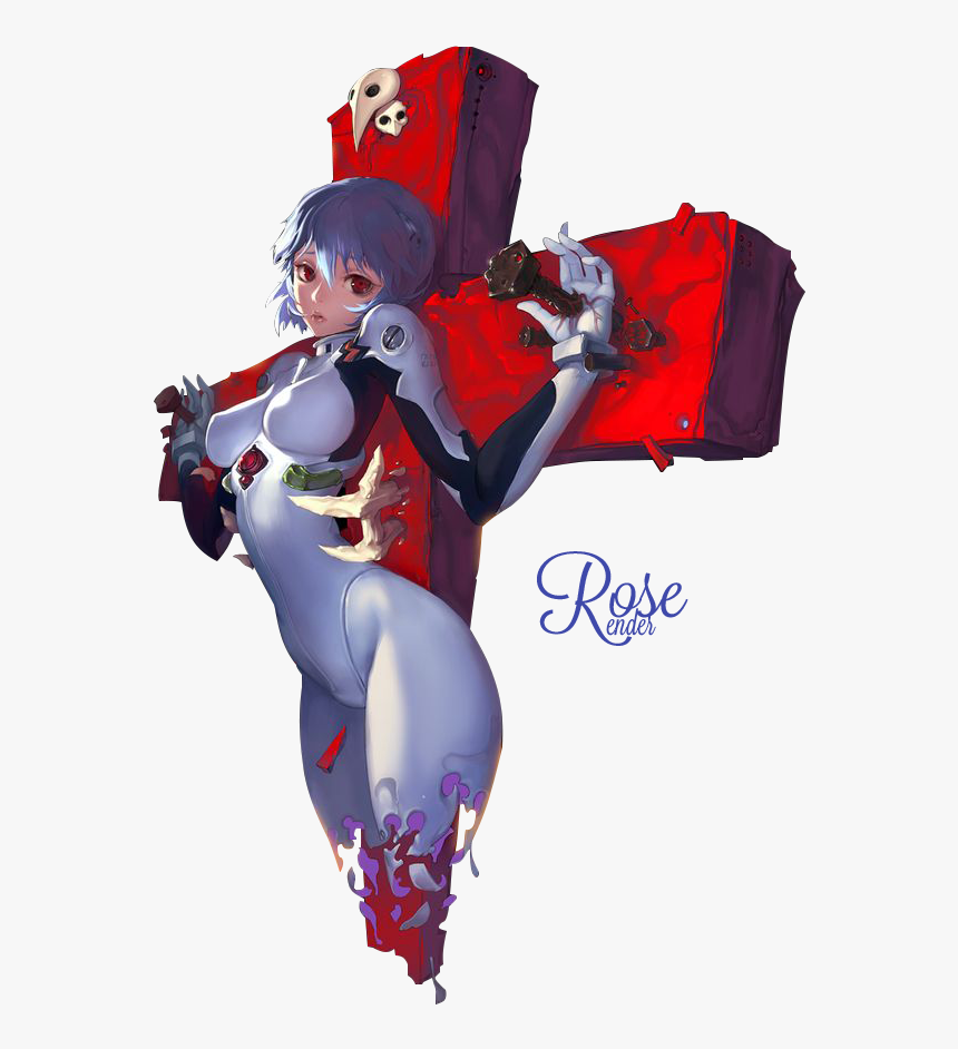Render Rei Ayanami Evangelion - Rei Ayanami, HD Png Download
