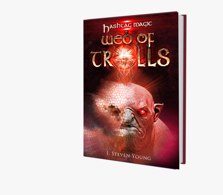 Web Of Trolls - Book Cover, HD Png Download