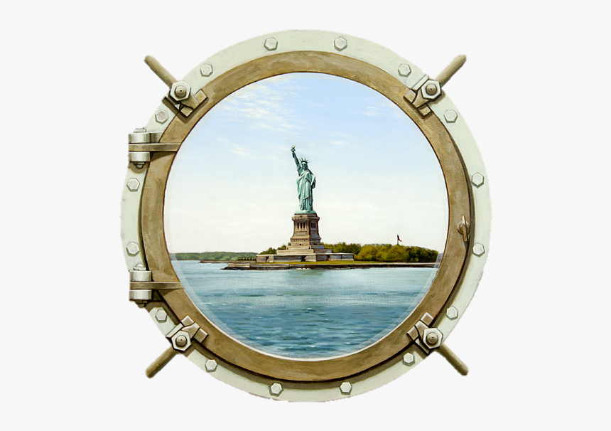 #porthole - Statue Of Liberty, HD Png Download