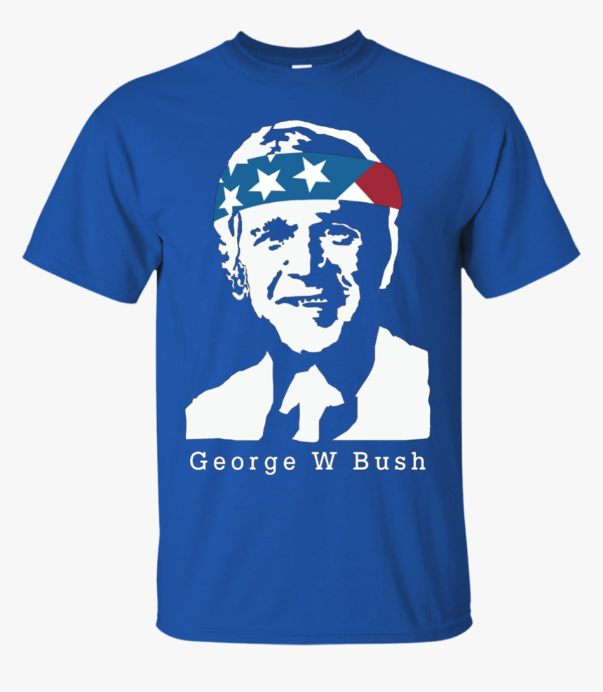 President George W Bush American Patriot Vintage T-shirt - Cubs Grandpa Shirt, HD Png Download