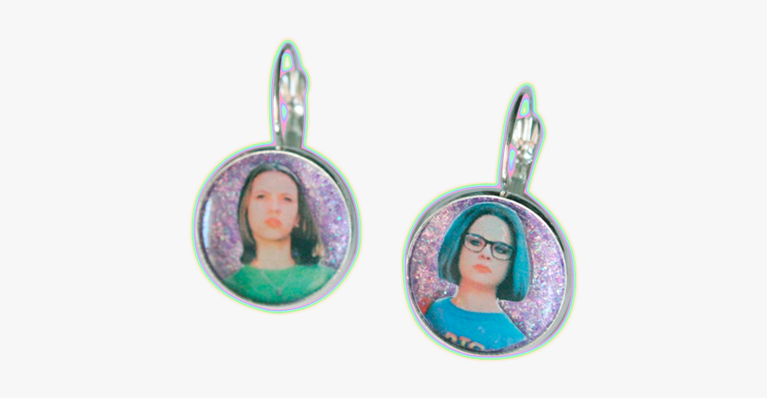 #ghost World #enid And Rebecca #raptor#steve Zwigoff#daniel - Locket, HD Png Download