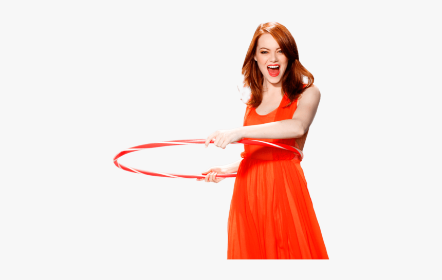 Emma Stone Hula Hoop - Emma Stone 2017 Hd, HD Png Download