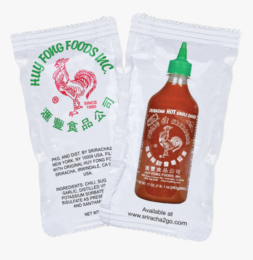 Sriracha Sauce Packet , Png Download - Sriracha Packets, Transparent Png