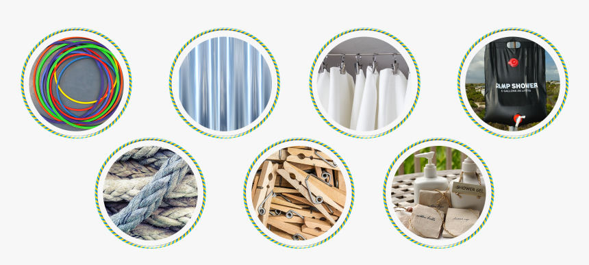 A Sturdy Hula Hoop About 3 Feet In Diameter Shower - Paper Lantern, HD Png Download