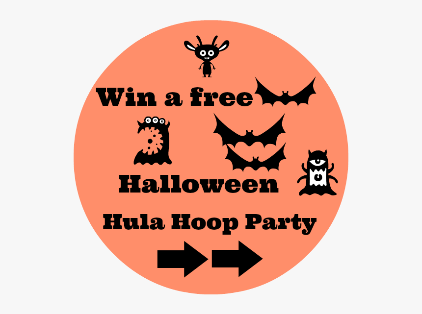 Win A Free Halloween Hula Hoop Party - Poster, HD Png Download