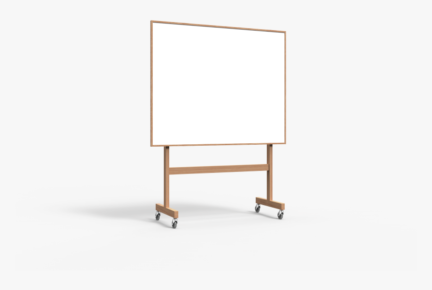Wood Mobile Whiteboard - Billboard, HD Png Download
