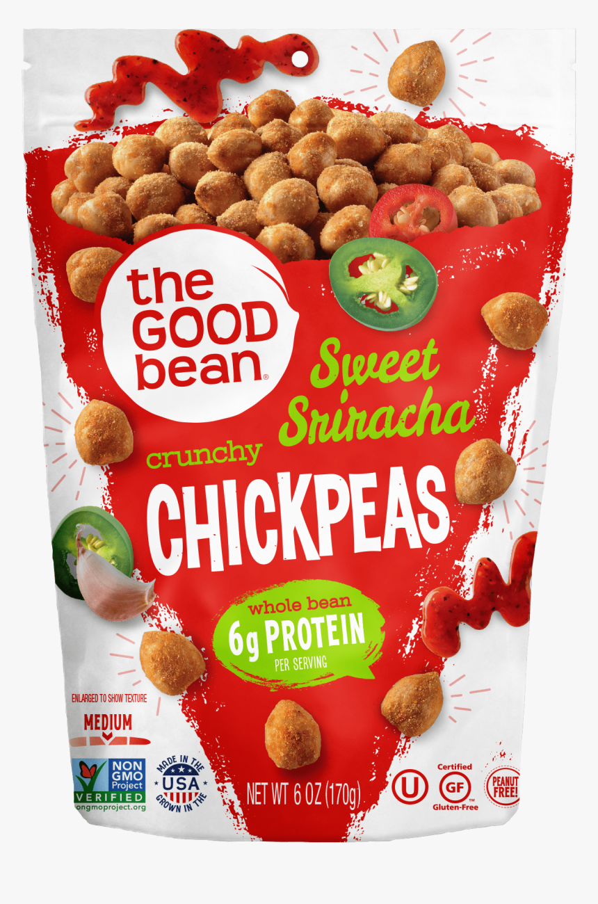 Good Bean Chick Peas Sweet Sriracha, HD Png Download