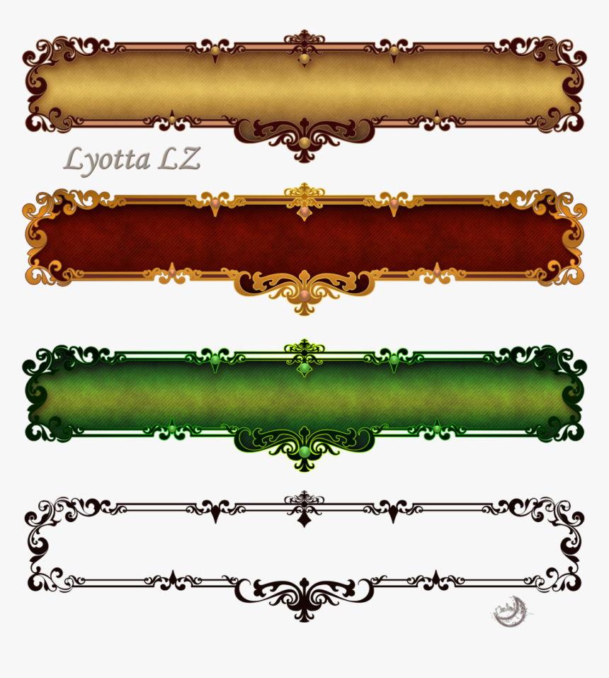 Fantasy Border Png, Transparent Png