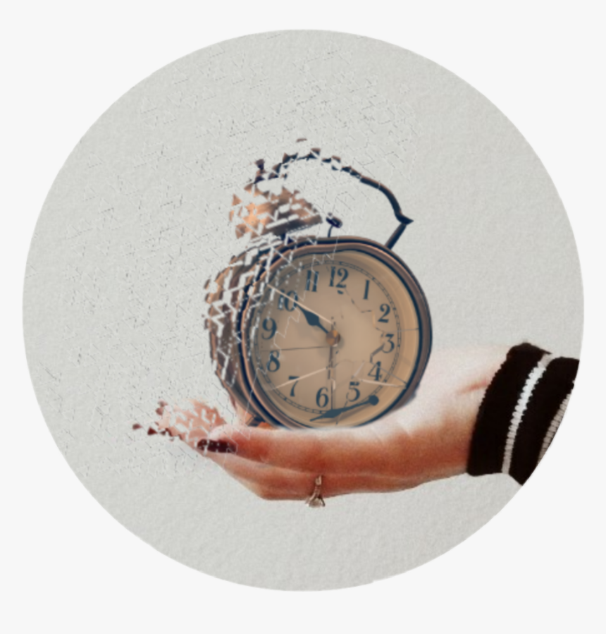 #clock #hand - Transparent Broken Clock Png, Png Download