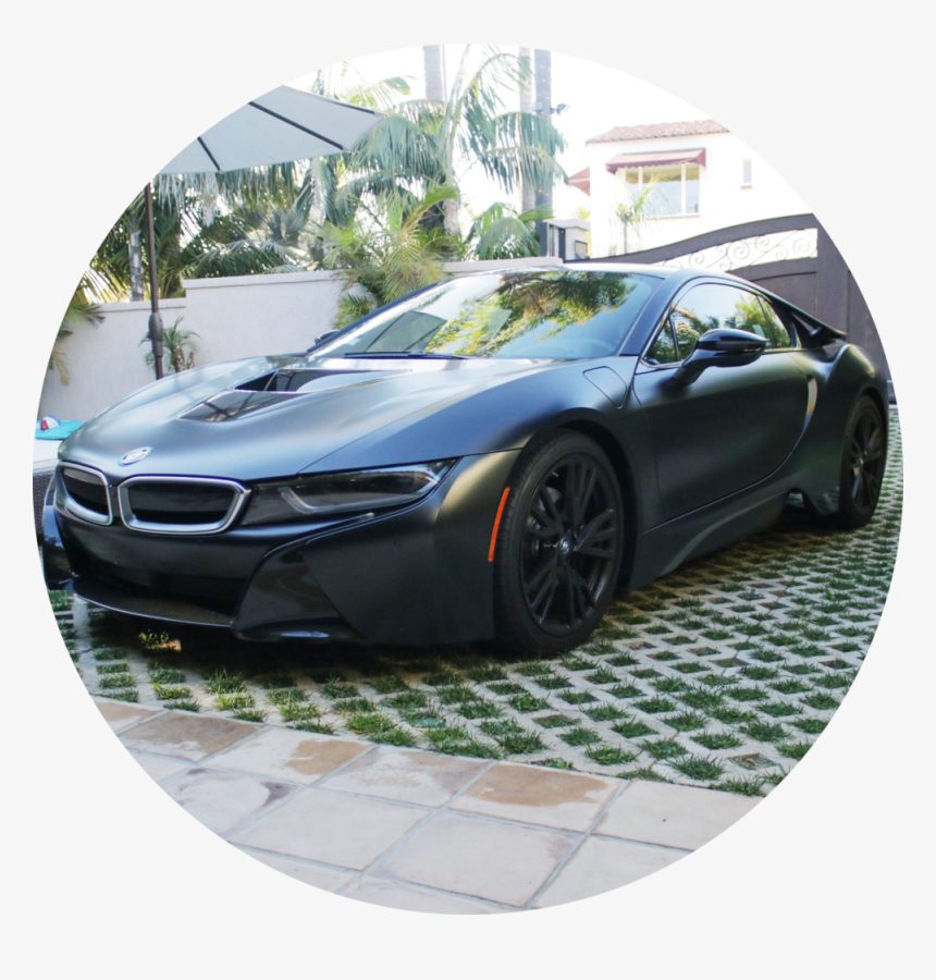 Black I8 - Supercar, HD Png Download