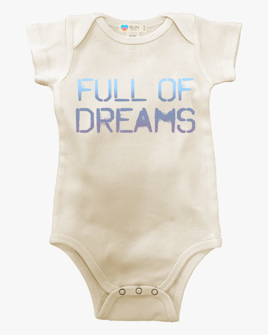 Full Of Dreams Organic Baby Onesie Baby Bun Maternity - Sleeve, HD Png Download