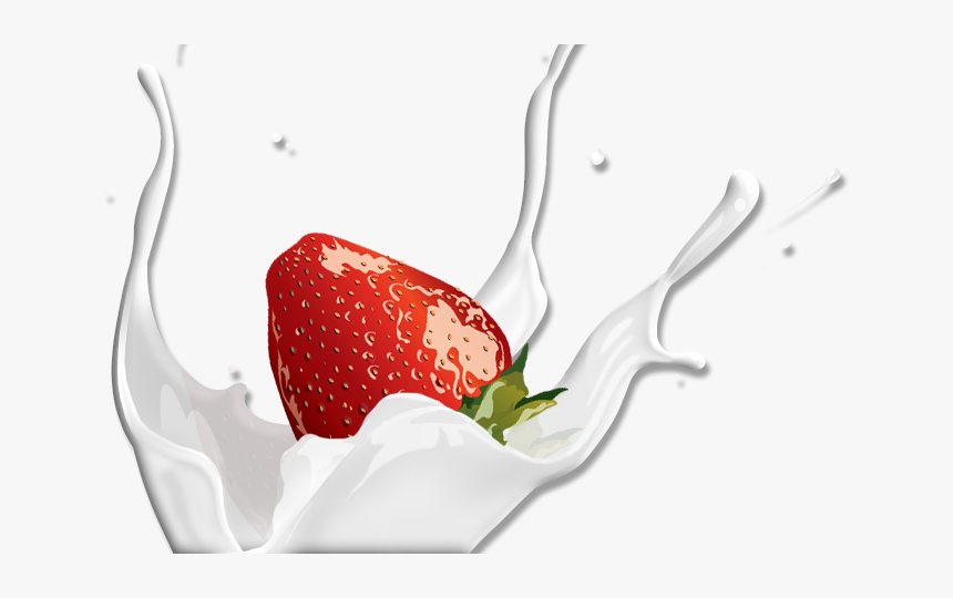 Water Splash Png Strawberry , Png Download - Still Life Photography, Transparent Png