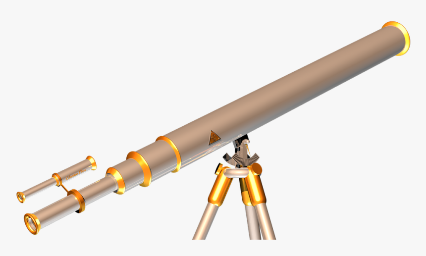Transparent Telescope Png - กล้องโทรทรรศน์ โจรสลัด การ์ตูน Png, Png Download