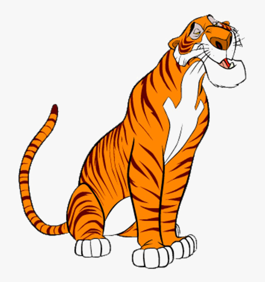 Jungle Book Png Picture - Jungle Book Cartoon Tiger, Transparent Png