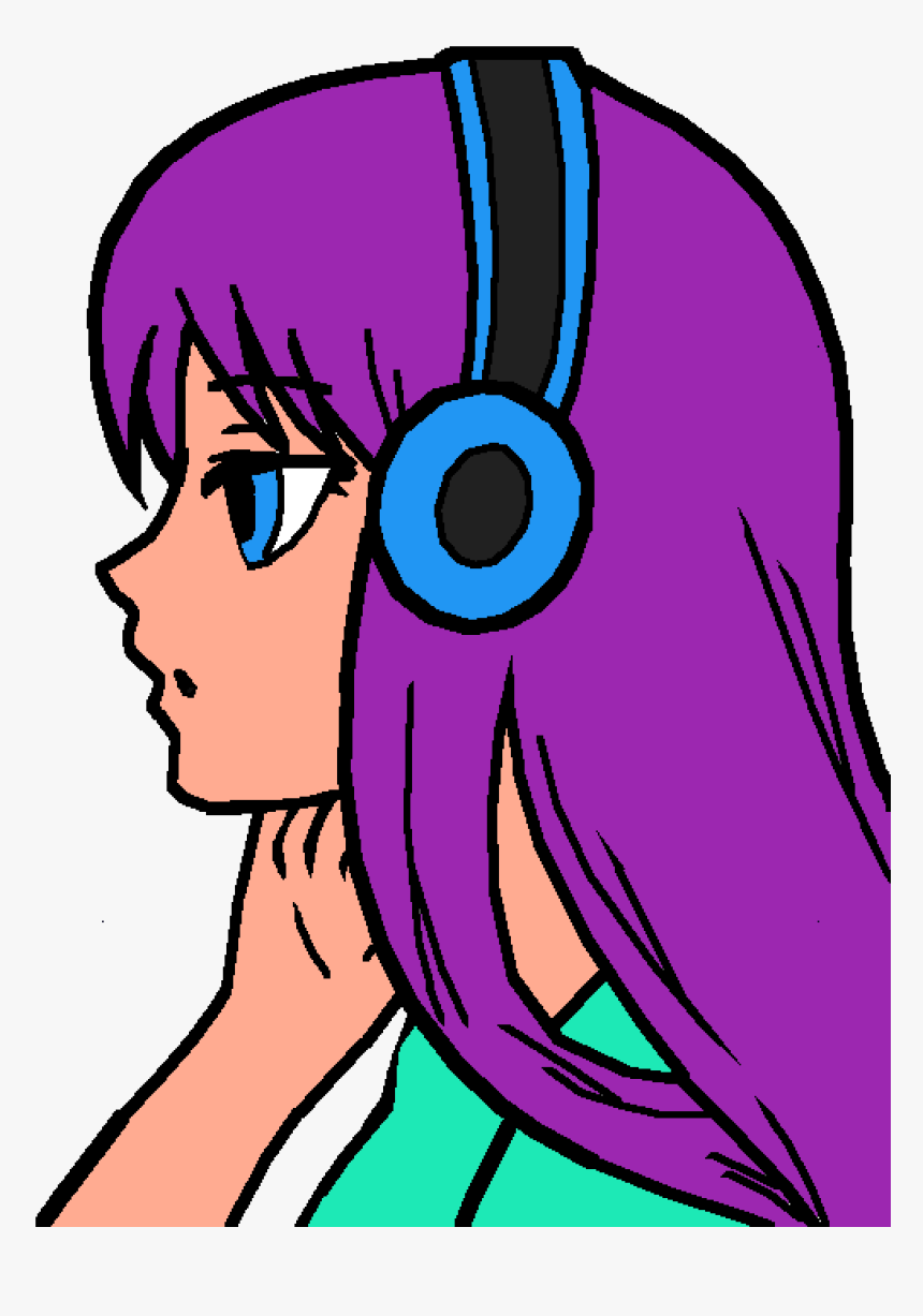 Girl Who Loves Music, HD Png Download