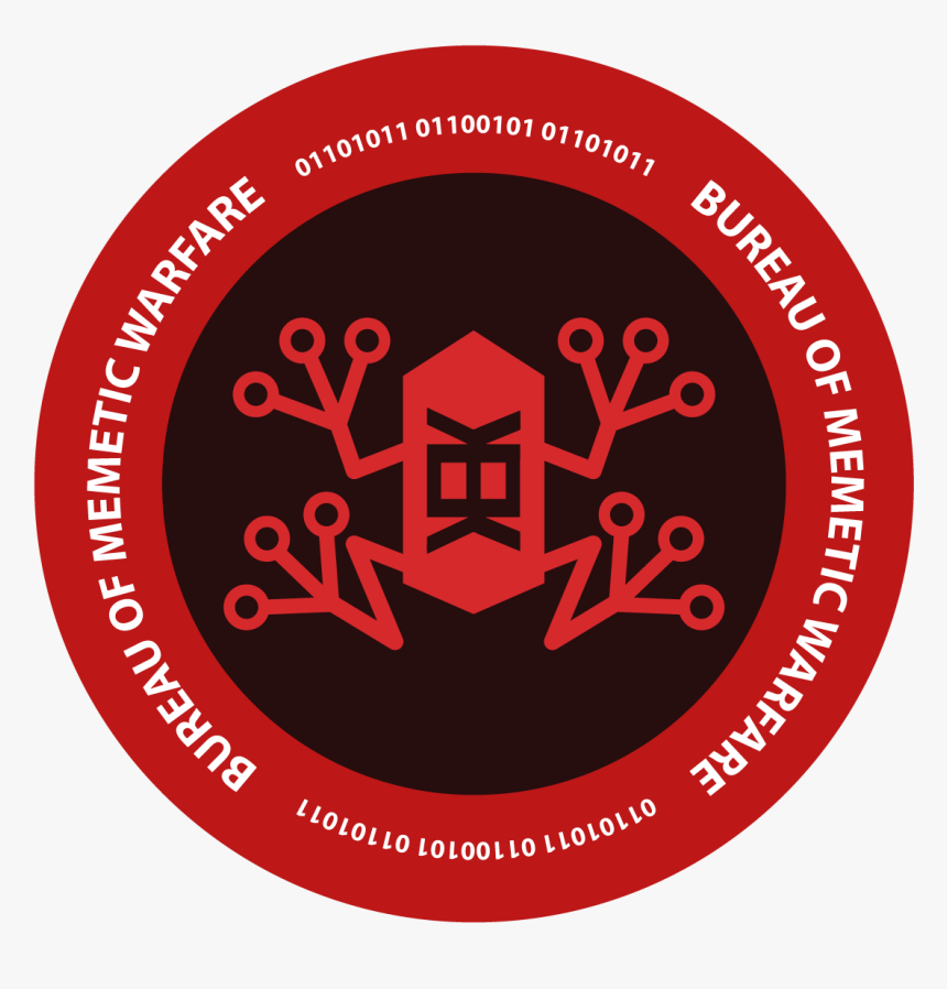 Kekistan Bureau Of Memetic Warfare , Png Download - Bureau Of Memetic Warfare Patch, Transparent Png