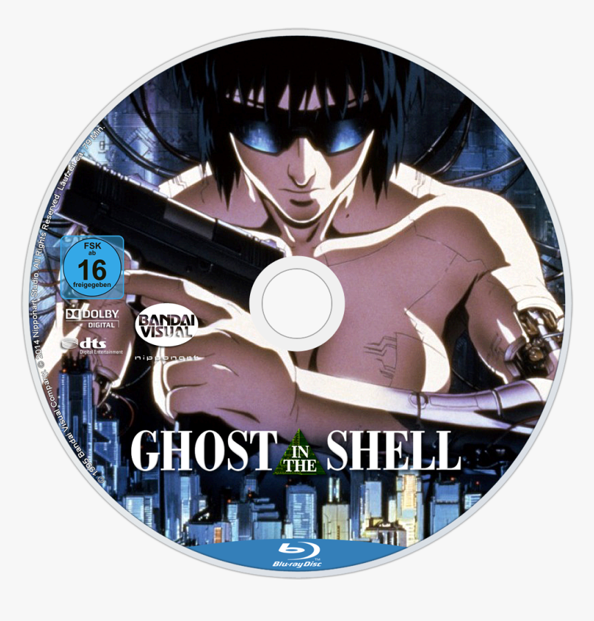 Ghost In The Shell Bluray Label, HD Png Download