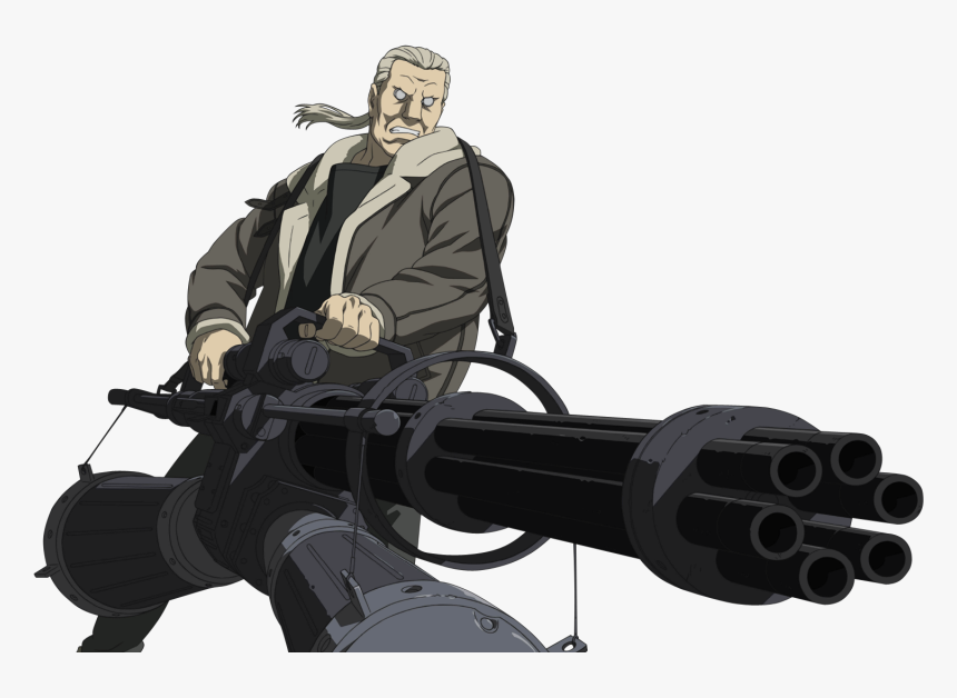 Ghost In The Shell Batou Transparent , Png Download - 3ds Max Npr Render, Png Download