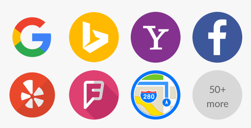 Local Business Information Listing Websites Like Google, - Hp Google Microsoft And Apple, HD Png Download