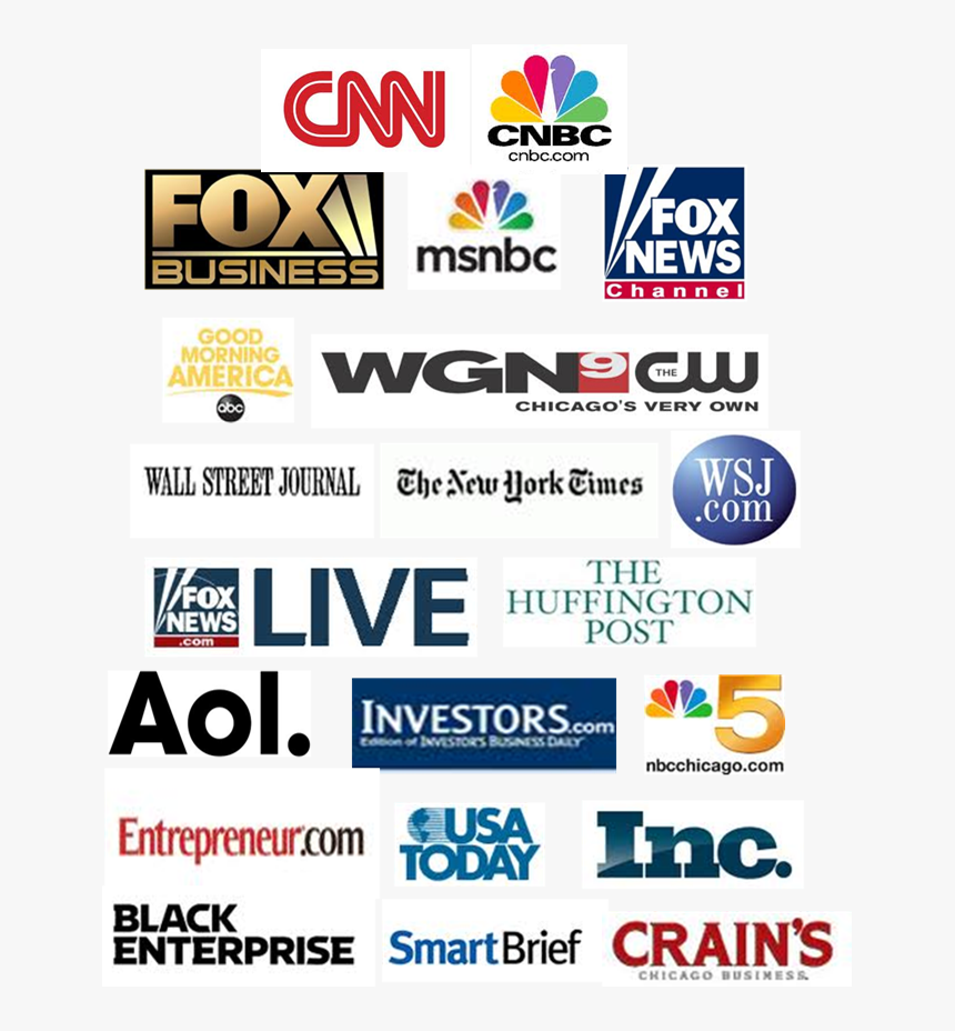 Wall Street Journal, Usa Today And Publisher S Weekly - Press Logos Of Usa, HD Png Download