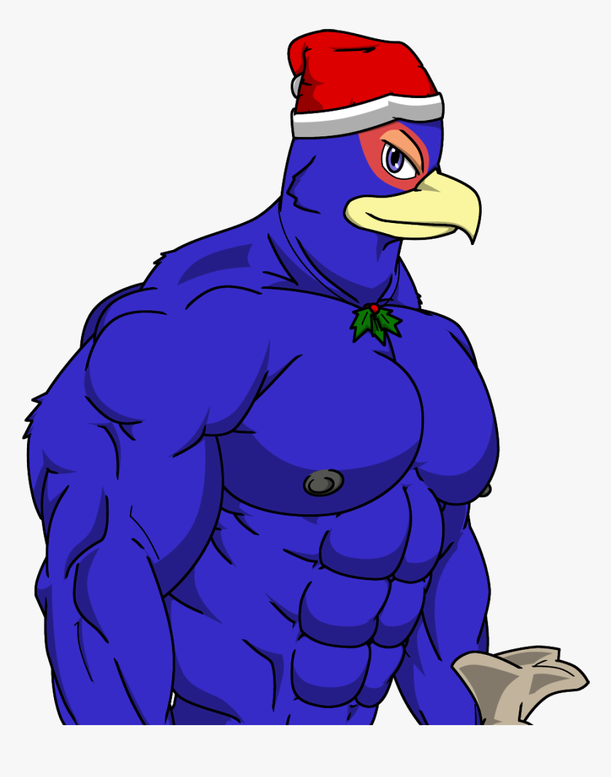 Star Fox Falco Christmas, HD Png Download