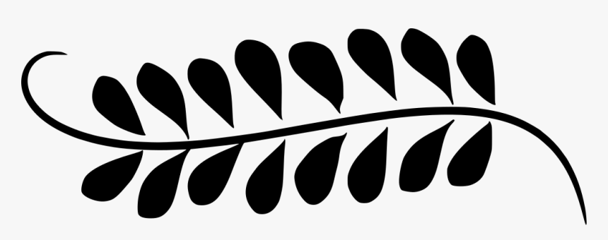 Leaves Decorations Black And White Clipart, HD Png Download