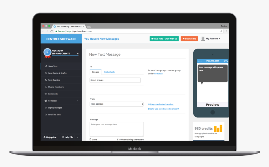 Text Message Software - Software, HD Png Download