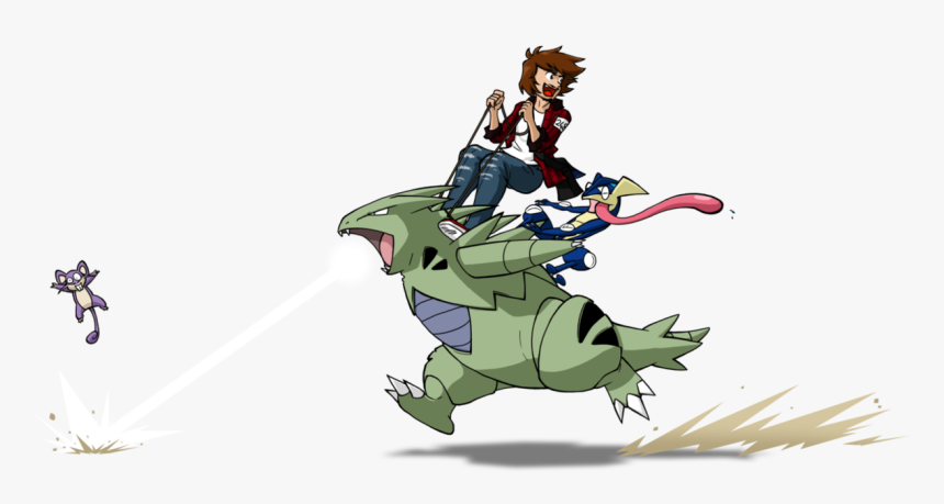 Onward, Noble Tyranitar - Riding Tyranitar, HD Png Download