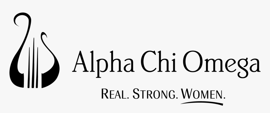 Alpha Chi Omega Real Strong Women, HD Png Download