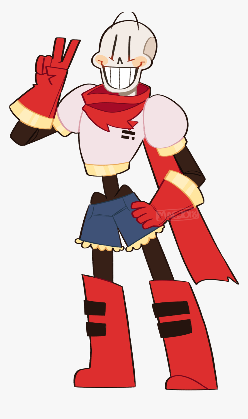 Undertale Undertale Papyrus Papyrus Papyrus Tag My - Cartoon, HD Png Download