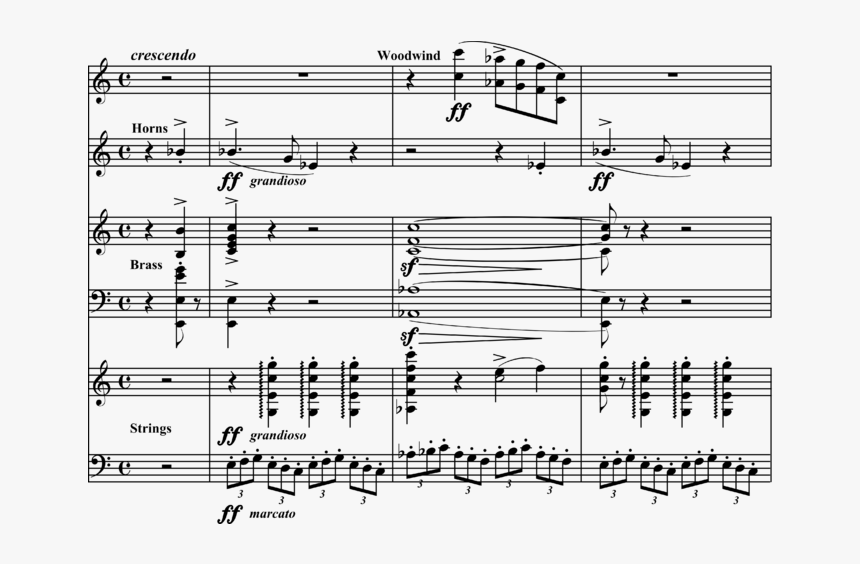 Lisztdantesymphony16 - Sheet Music, HD Png Download