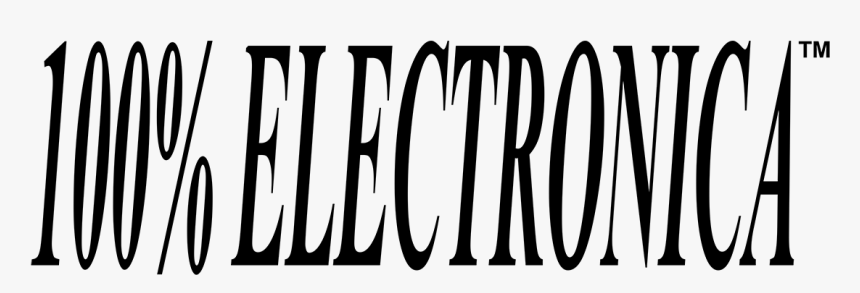 100% Electronica, HD Png Download