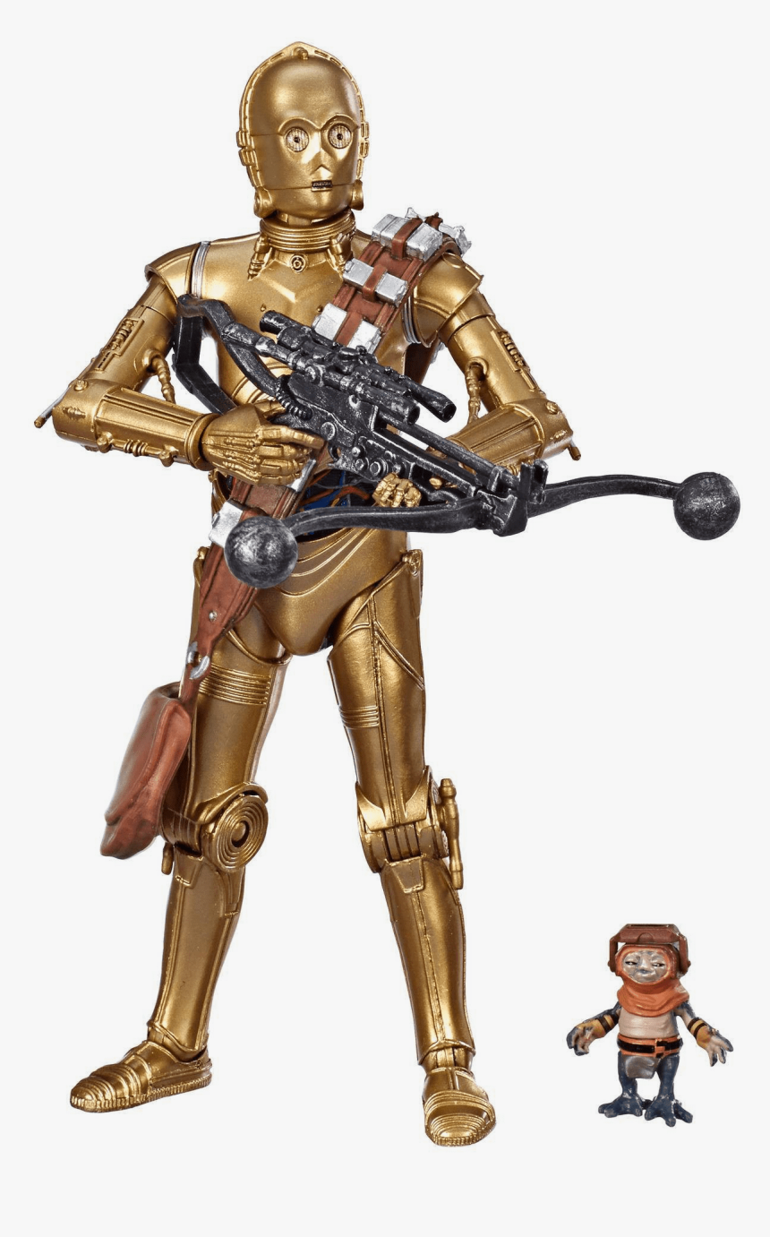 Tros C-3po & Babu Frik Bs Figure Set - Babu Frik Star Wars, HD Png Download
