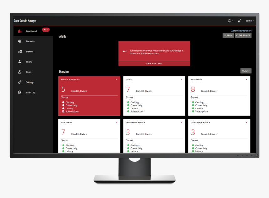 Audinate Releases Major Update To Dante Domain Manager - Dante Domain Manager Send Emails, HD Png Download