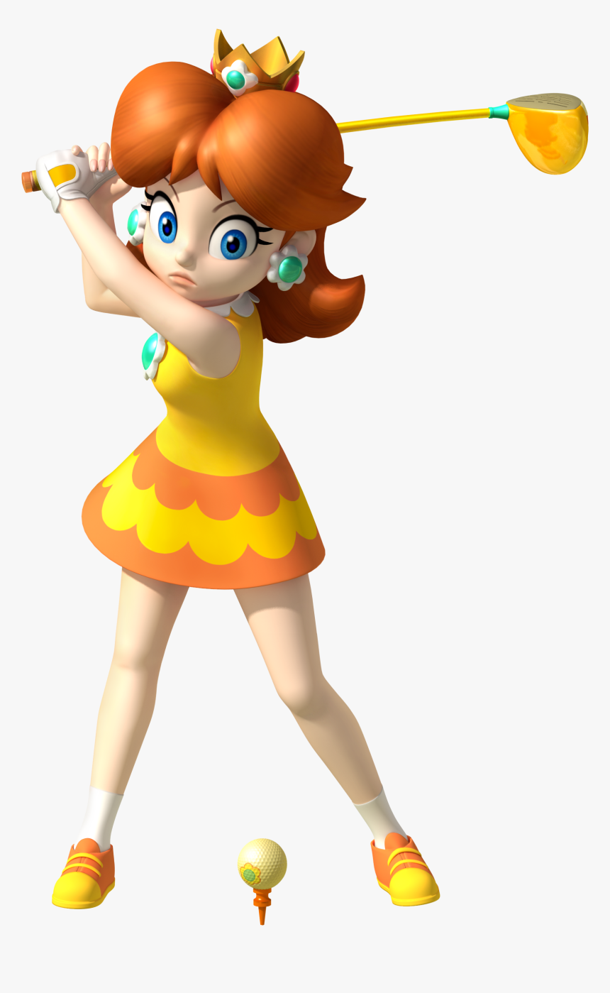 Daisies Clipart Living Thing - Daisy Mario Golf, HD Png Download