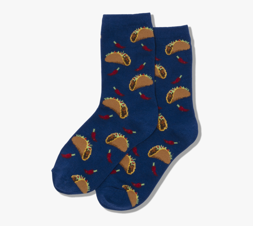 Kid S Tacos Crew Socks 
 Class Slick Lazy Image Js - Sock, HD Png Download