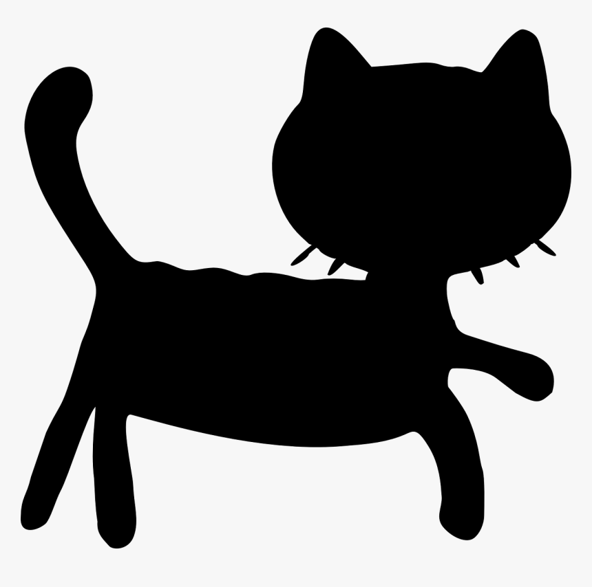 Whiskers Domestic Short-haired Cat Black Cat Dog - Cat Grabs Treat, HD Png Download
