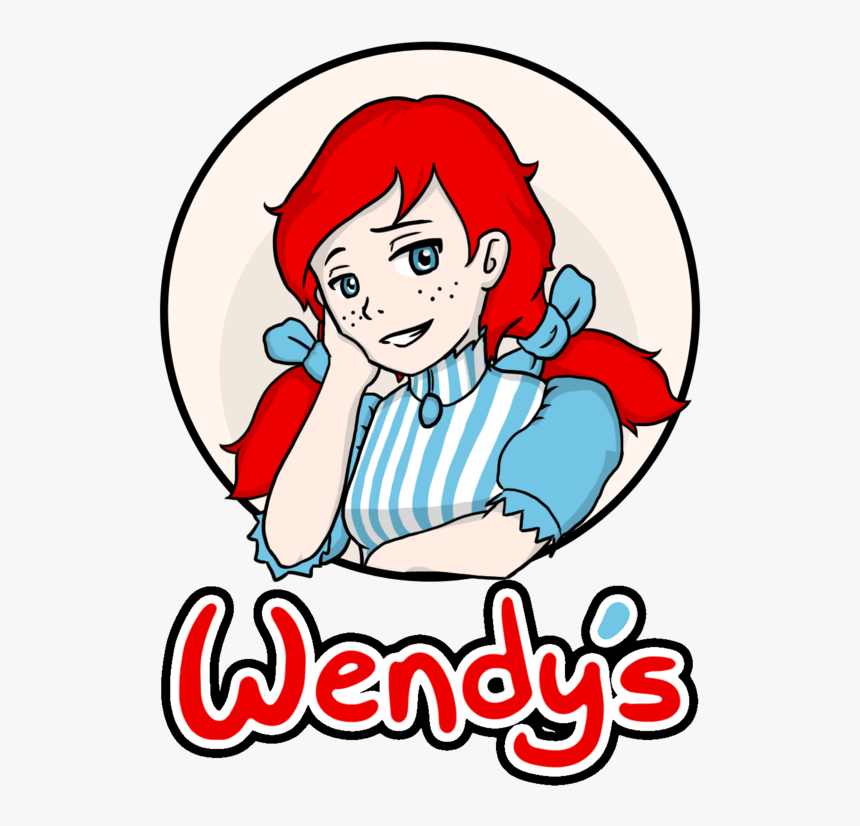 Wendyu0027s Smirk By - Wendy's Clipart, HD Png Download